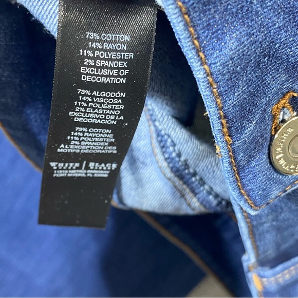 White House Black Market Blue Boot Cut Jeans - Picture 10 of 15